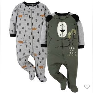 Gerber Baby Boys Sleep N’Plays Bear - 2pk Preemie